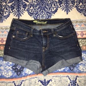 Navy blue shorts